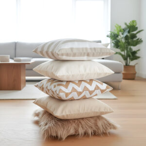 Pack X 5 Almohadones Nordicos Piel Tusor