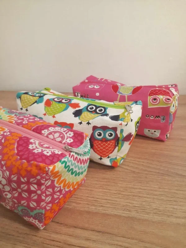 Cartucheras Grandes Por Docena - Lona Estampada - Pack X 12!