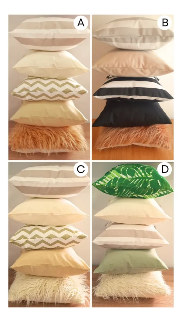 D_NQ_NP_2X_781204-MLA90889581634_082025-F Pack x 5 Almohadones Nórdicos de Decoración Divina