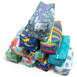 Cartucheras Grandes Por Docena - Lona Estampada - Pack X 12!